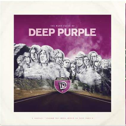 The Many Faces Of Deep Purple (Purple Splatter Vinyl) - Vinile LP