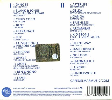 Café Del Mar 18 - CD Audio - 2