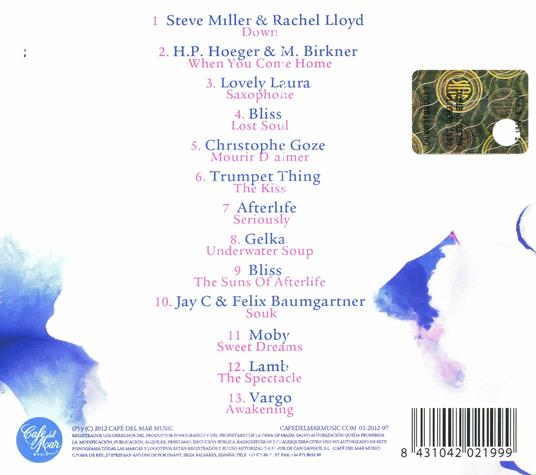 Cafe del Mar Dreams 5 - CD Audio - 2