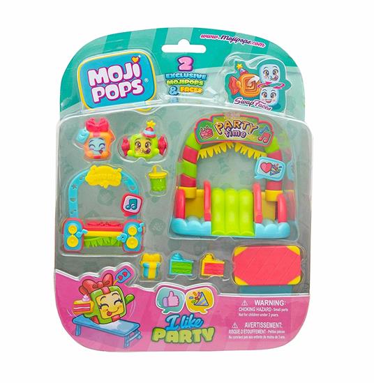 Moji Pops. Serie 1. Blister 2 Pz I Like Party