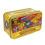 SUPERTHINGS Serie 1 Scatola di latta Gold – Contiene tutti i personaggi speciali della Serie 1. Include il SuperThing ultra-raro Enigma.