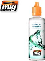 Acrylic Thinner Diluente Colori Acrilici Flacone 60 ml 2000 49744