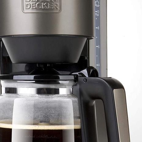 Caffettiera con Caraffa in Vetro Display LCD per 10 Tazze 870w - 2