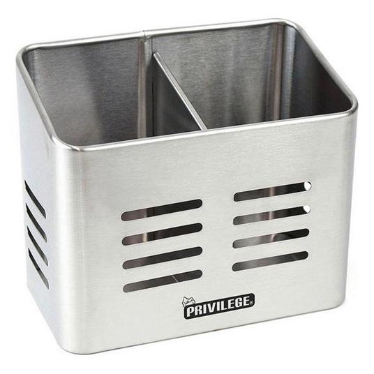 Contenitore per Utensili da Cucina Privilege Acciaio inossidabile (16 X 9 x 13 cm)