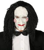 Maschera bambola marionetta saw enigmista gioco billy halloween thriller killer assassino