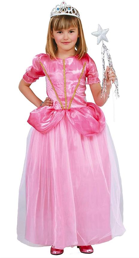 Costume Principessa Del Ballo Bambina 5-6 Anni