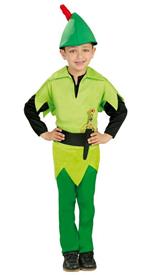 Vestito Peter Pan Bambino 3-4 Anni