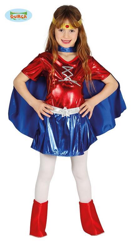Costume wonder woman bimba. Da 10 anni - ND - Idee regalo | IBS
