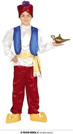 Costume Aladino Bambino 5-6 Anni