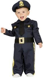 Costume Poliziotto Bambino 12-24 Mesi