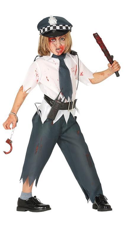 Costume poliziotto zombie. Da 5 anni ND Idee regalo IBS