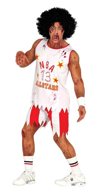 Vestito Giocatore Di Basket Zombie M 48-50 - 2