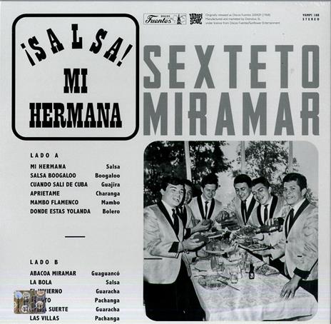 Salsa mi hermana - Vinile LP di Sexteto Miramar - 2