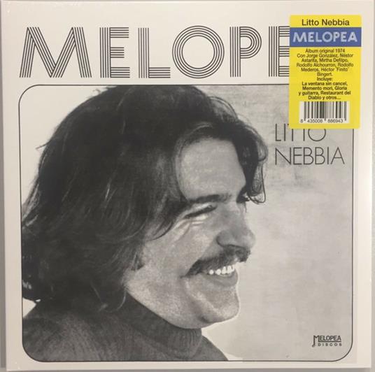 Melopea - Vinile LP di Litto Nebbia