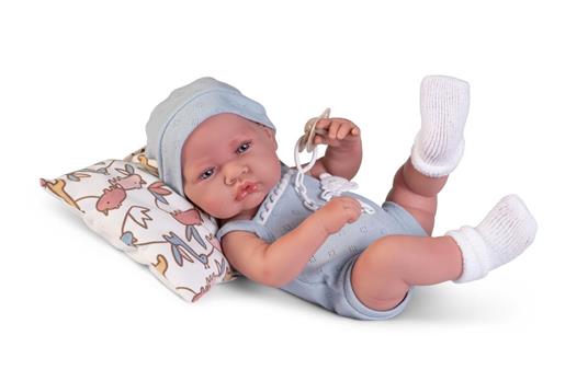 Antonio Juan,Bambolotto in vinile 42 cm,con cuscino,Eta 3+