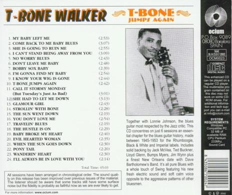 Jumps Again - CD Audio di T-Bone Walker - 2