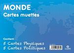 France Politique Physique Set 10 Cartine Geografiche