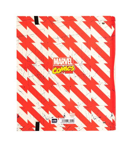 Raccoglitore 4 Anelli Marvel Captain America Shield - 2