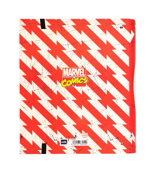 Raccoglitore 4 Anelli Marvel Captain America Shield - 2