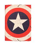 Cartella 3 Lembi Marvel Captain America Shield