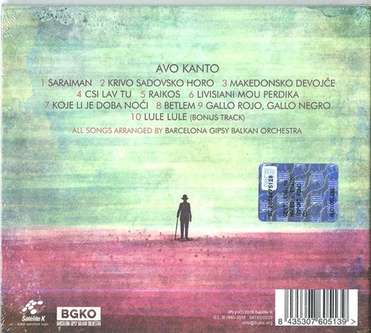 Avo Kanto - CD Audio di Barcelona Gipsy Balkan Orchestra - 2