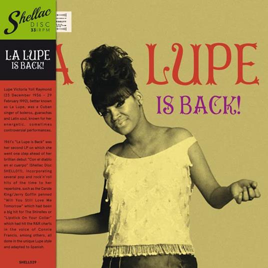 Is Back! - Vinile LP di La Lupe
