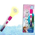 Torcia Proiettore 5 Immagini Personaggi Elsa ed Anna Disney Frozen