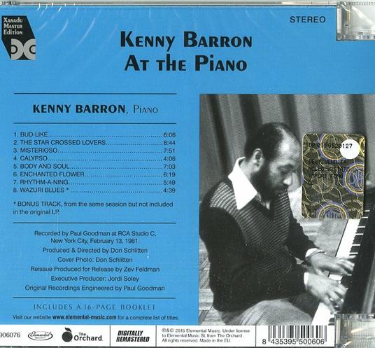 At the Piano - CD Audio di Kenny Barron - 2