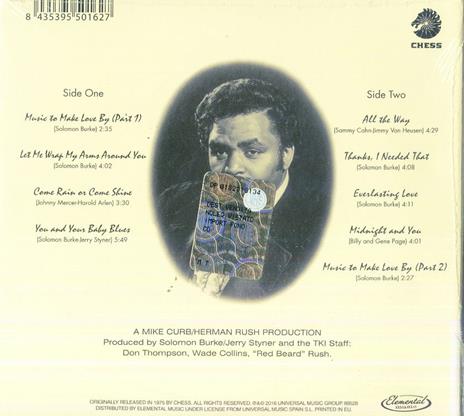 Music to Make Love by - CD Audio di Solomon Burke - 2