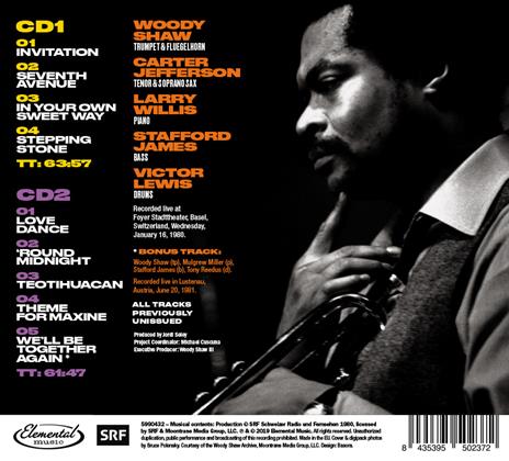 Basel 1980 - CD Audio di Woody Shaw - 2