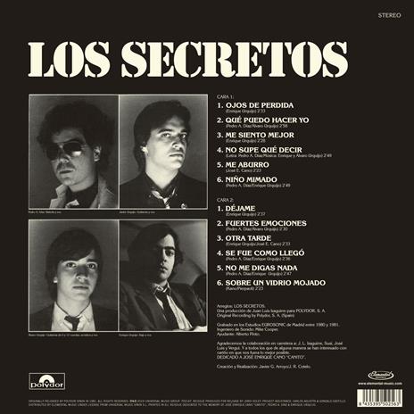 Los secretos (Limited Edition) - Vinile LP di Los Secretos - 2