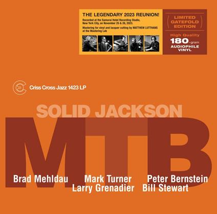 Solid Jackson - Vinile LP di Brad Mehldau,Mark Turner,Peter Bernstein