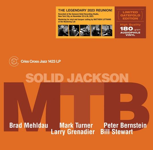 Solid Jackson - Vinile LP di Brad Mehldau,Mark Turner,Peter Bernstein