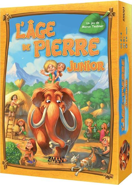 Asmodee L'Age de Pierre Junior ZMGADPJ01 Gioco per Bambini