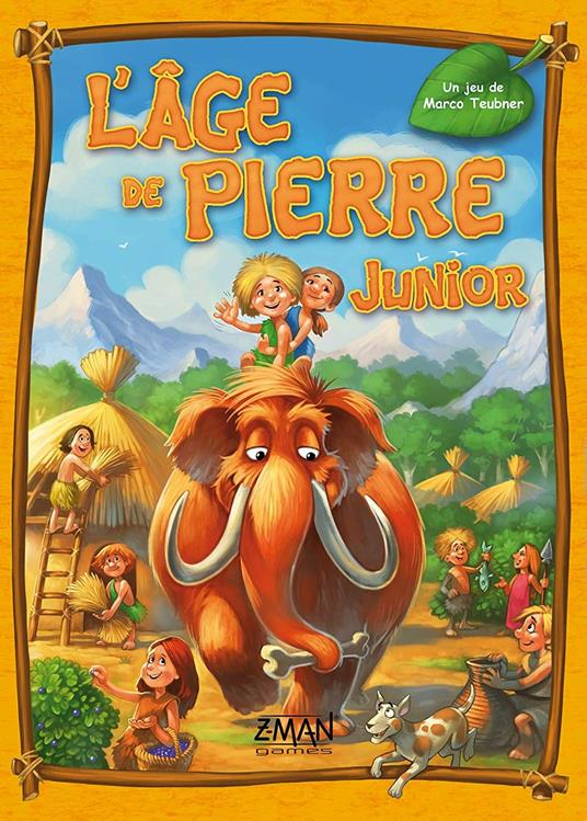 Asmodee L'Age de Pierre Junior ZMGADPJ01 Gioco per Bambini - 2
