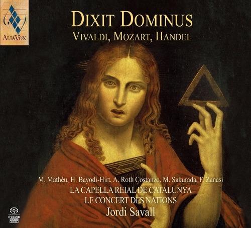 Dixit Dominus - SuperAudio CD ibrido di Wolfgang Amadeus Mozart,Antonio Vivaldi,Georg Friedrich Händel,Jordi Savall