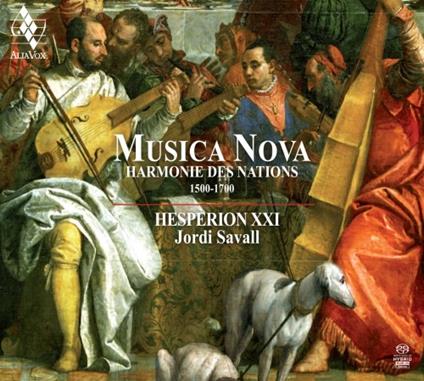 Musica nova. Musica per consort di viole tra 1500 e 1700 - SuperAudio CD ibrido di Jordi Savall