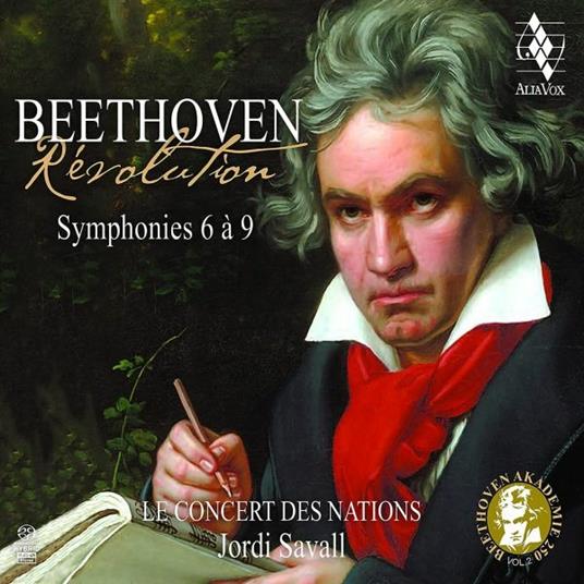 Revolution. Sinfonie n.6, n.7, n.8, n.9 - CD Audio di Ludwig van Beethoven,Jordi Savall