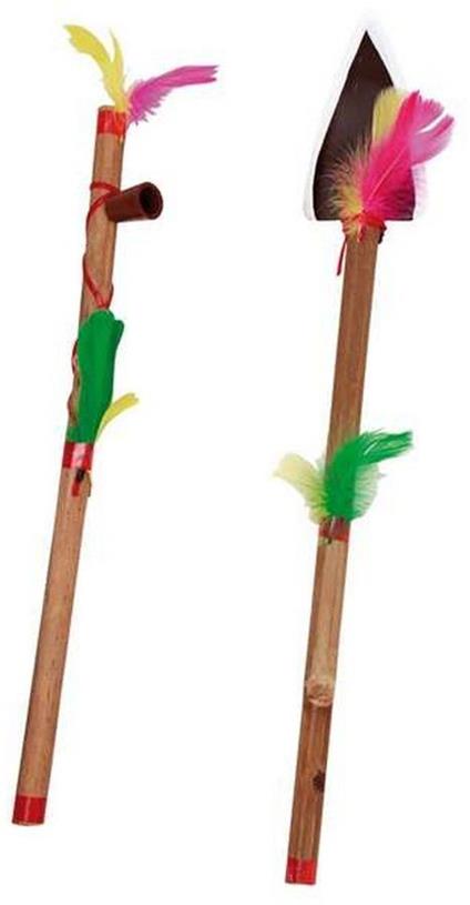 Accessori per travestimenti My Other Me 2 Pezzi Indiano Americano