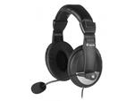 NGS PC Cuffie Wired con Microfono MSX 9 Pro Black