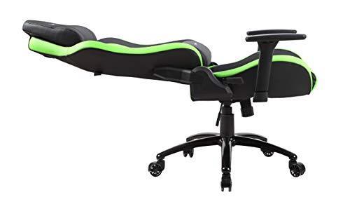 Newskill Gaming Newskill Takamikura - Silla Gaming Profesional (inclinación  y Altura Regulable, reposabrazos Ajustables, reclinable 180º), Color Verde Sedia  da gaming per PC Seduta rigida - - TV e Home Cinema, Audio