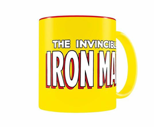 Marvel Iron Man Logo Yellow-Red Mug