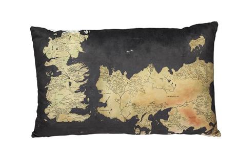 Cuscino Game Of Thrones. Westeros Map