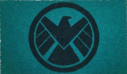 Marvel Comics Doormat S.H.I.E.L.D. Logo 43 x 73 cm