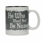 Harry Potter: He Who Must Not Be Named. White And Black Mug
