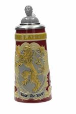 Game Of Thrones - Lannister Bavarian Beer Stein Boccale Per Birra In Ceramica