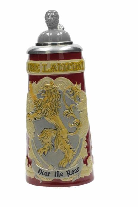 Game Of Thrones - Lannister Bavarian Beer Stein Boccale Per Birra In Ceramica - 2