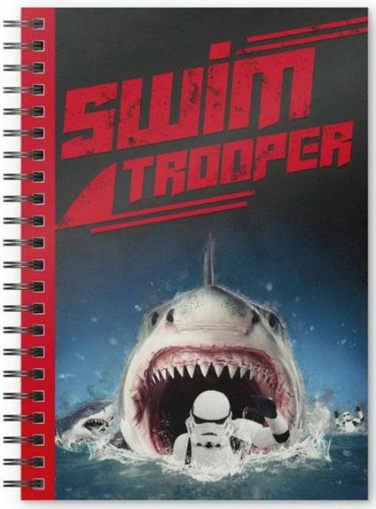 Star Wars Swim Trooper A5 Spiral Notebook