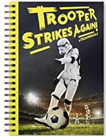 Star Wars Trooper Strikes Again! A5 Spiral Notebook