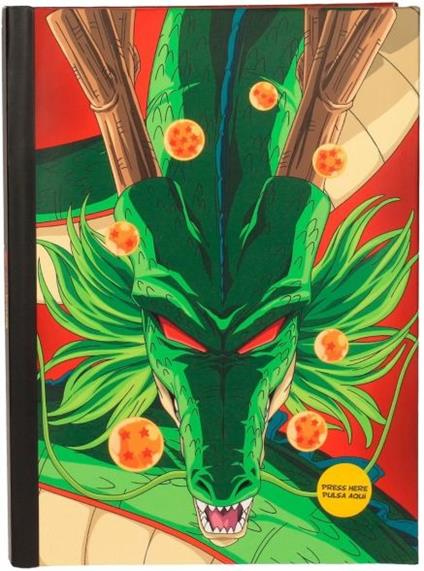 Dragon Ball Z Shenron Notebook W/Light
